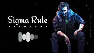 Sigma Rule Ringtone Download👇  Male Sigma Rule Ringtone  Instagram Trending Music  Sigma Rule [upl. by Hakym]