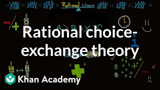 Rational choiceexchange theory  Society and Culture  MCAT  Khan Academy [upl. by Nelubez673]