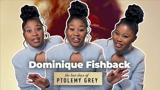 Dominique Fishback on working with Samuel L Jackson  The Last Days of Ptolemy Grey [upl. by Attiuqihc406]