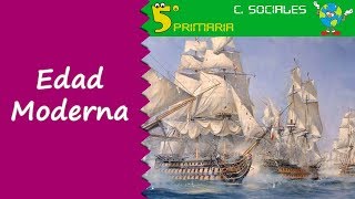 Edad Moderna Sociales 5º Primaria Tema 8 [upl. by Dlonyer]