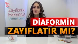 Diaformin Nedir  Zayıflatır Mı  Uzman Diyetisyen Mervenur AYAZ [upl. by Leibarg50]