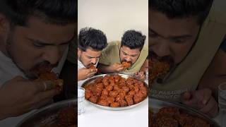 100 SPICY JUMBO MANCHURIAN EATING CHALLENGE😱 Friends Vs Friends😍🔥 shorts eating foodie [upl. by Nicoli]