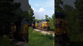 CSX M693 5 Locomotives [upl. by Noirret820]