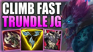 HOW TO USE TRUNDLE JUNGLE IN ORDER TO CLIMB OUT OF LOW ELO FAST  Gameplay Guide League of Legends [upl. by Collins]