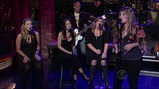 HD Kelly Clarkson Already Gone Live At Late Show With David Letterman 07132009 [upl. by Ahsaek]