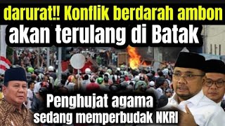 UNI RIVA DAN ZUMA MEMBUAT KERIBUTAN konflik berdarah ambon akan terulang di tanah Batak [upl. by Esinahs]