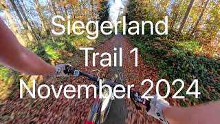 Siegerland Trail 1 MTB [upl. by Nnylidnarb]