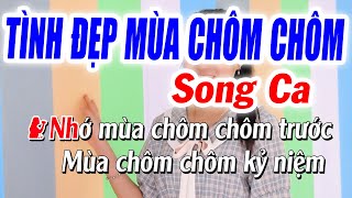 Karaoke Tình Đẹp Mùa Chôm Chôm Song Ca Bm  Tuyết Nhi Karaoke [upl. by Aizitel784]