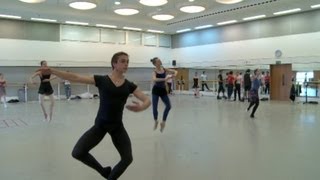 Inside the Bolshoi Ballets daily class [upl. by Flann]