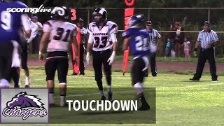 Radford vs Pearl City Keelan DomingoIshikawa 6yd TD reception  OIA D2 Semifinal 2014 [upl. by Harriott]