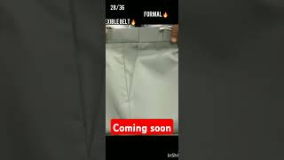 Adjustable formal pants coming on 2592024 [upl. by Alekim753]