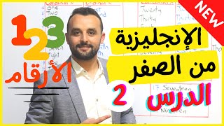 الأرقام الإنجليزية للأطفال من 1 إلى 100  الأرقام انجليزي من واحد إلى مائة  numbers in english [upl. by Adnim]