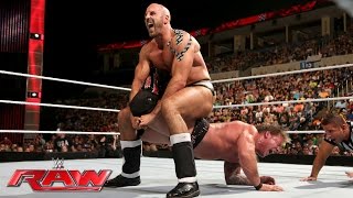 Cesaro vs Chris Jericho Raw June 6 2016 [upl. by Yim]