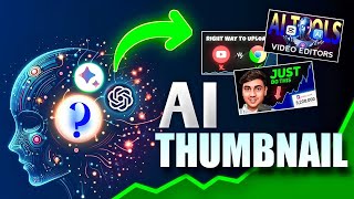 Youtube Thumbnail Using AI Tools Free 2024 Method In Mobile Only 5 Minutes [upl. by Dierdre]