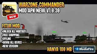 Warzone Commander Mod Apk New Version 1030  Unlock All Military [upl. by Neddra480]