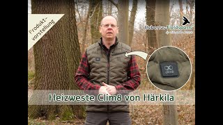 Die Härkila clim8 Heizweste im Detail erklärt [upl. by Naened]