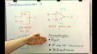 Elektronik  OPV 1  Was ist ein Operationsverstärker [upl. by Cinomod]