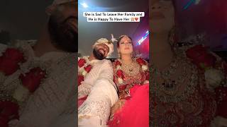 Final Pickup From Her HOME 🏠❤️ couplegoals wedding shaadi love trending foryou [upl. by Assiron]