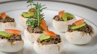 How to Make Stuffed Mushrooms Olive Tapenade Recipe [upl. by Liagaba]