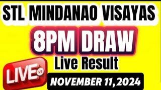 STL VISAYAS MINDANAO RESULT 7PM amp 8PM DRAW NOVEMBER 112024 [upl. by Leduar392]