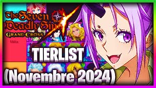 TIERLIST Novembre 2024   7DS Grand Cross [upl. by Ginsburg]