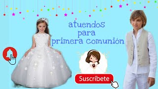 Vestidos para primera comunión [upl. by Ioab]