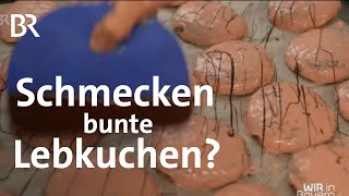 Bunte Lebkuchen aus Nürnberg  Weihnachtliche Tradition modern interpretiert  Wir in Bayern  BR [upl. by Ades]