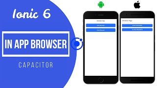 Ionic Capacitor InAppBrowser Plugin  Running in Android amp iOS [upl. by Htebizile]