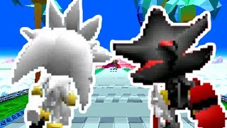 Shadow amp Silver in Sonic Mania Plus Sonic Mania Plus Mods [upl. by Zipnick389]