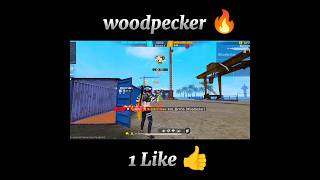 Woodpecker on fire 🔥shorts ffshorts ytshorts freefire [upl. by Yarased]