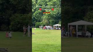 Berlin  Tiergarten  Germany 🇩🇪 4K Walking Tour [upl. by Lavoie]