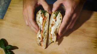 Veggie Sandwich  SpeeDelight Recipe [upl. by Nyrak368]