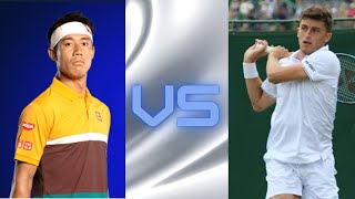 Kei Nishikori 錦織圭 Vs Luca Nardi ITA2024 HPP Open [upl. by Airliah586]