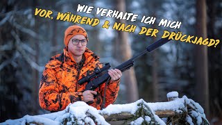 Wie verhalte ich mich vor während amp nach der Drückjagd [upl. by Hanauq]