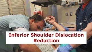 Inferior Shoulder Dislocation Reduction [upl. by Bolt673]