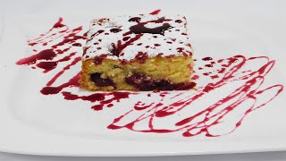 Kolac so vishni  Колач со вишни  Cherry cake [upl. by Argile]