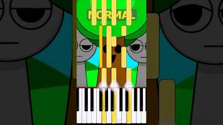 Mr Tree Theme Incredibox Sprunki  Normal Vs Horror on piano [upl. by Vladimir620]