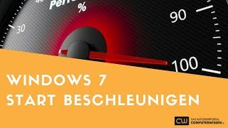 Windows 7 Start beschleunigen  TUTORIAL [upl. by Uund]