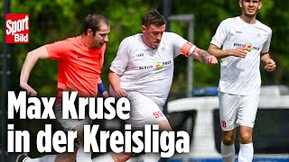 Max Kruse feiert Debüt in der Kreisliga [upl. by Anilram292]