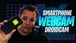 How to use your iPhone as Webcam for YOUTUBE and STREAMING  Droidcam [upl. by Avon]