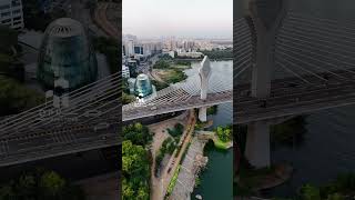 DurgamCheruvu CableBridge Hyderabad’s Iconic View [upl. by Goltz]