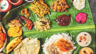 Onam Sadya full Preparation  16 Onam Sadhya Recipes  Kerala Sadya Special Recipes 2022 [upl. by Nosnarb]