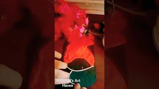 dryclay art shorts 🌺🌺🌺 please like comment and subscribe 🙏🙏🙏 [upl. by Drummond]