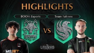 PLAYOFFS Team Falcons vs BOOM Esports  HIGHLIGHTS  PGL Wallachia S1 l DOTA2 [upl. by Nadeau]