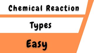 Types of Chemical Reactions in Organic Chemistry 🧪 [upl. by Fortune]