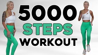 5000 Steps Walking Workout Challenge to Burn Fat and Get Fit [upl. by Grosvenor]