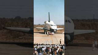 le 17 septembre 1976 Enterprise quitte le hangar navettespatiale histoire nasa [upl. by Irvine803]