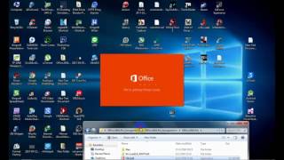 สอนโหลดMicrosoft Office 2016 Proล้าสุดถาวร [upl. by Veal]