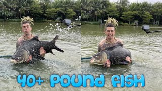 Sam Pepper Catches LEGENDARY FISH in Thailand [upl. by Wein]