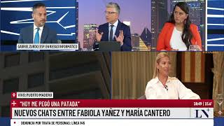 quotHoy me pegó una patadaquot nuevos chats entre Fabiola Yañez y María Cantero [upl. by Renard]